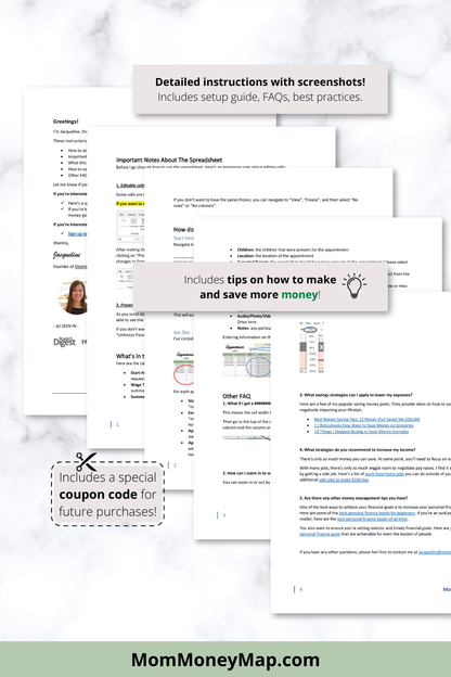 Appointment Log with Monthly and Annual Summaries Google Sheets Spreadsheet